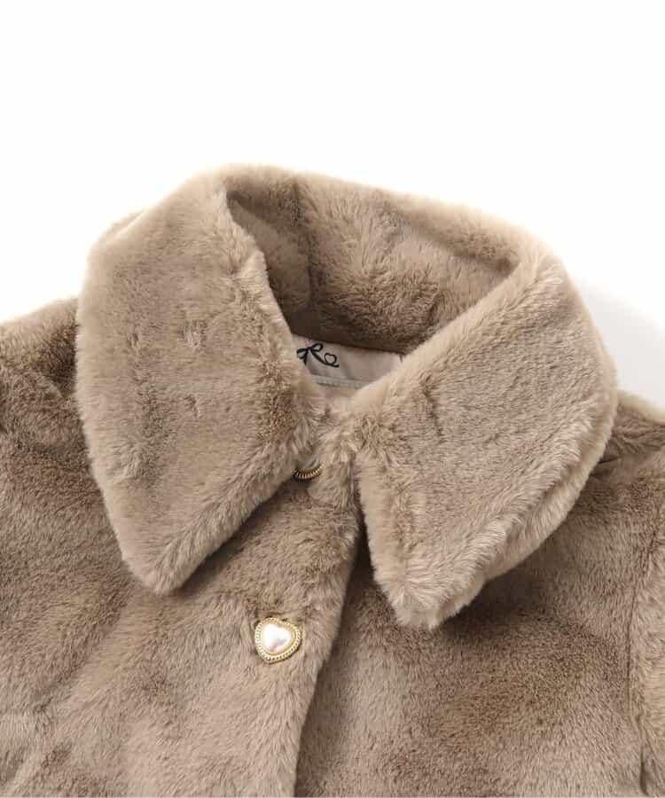 仿皮草短款夾克