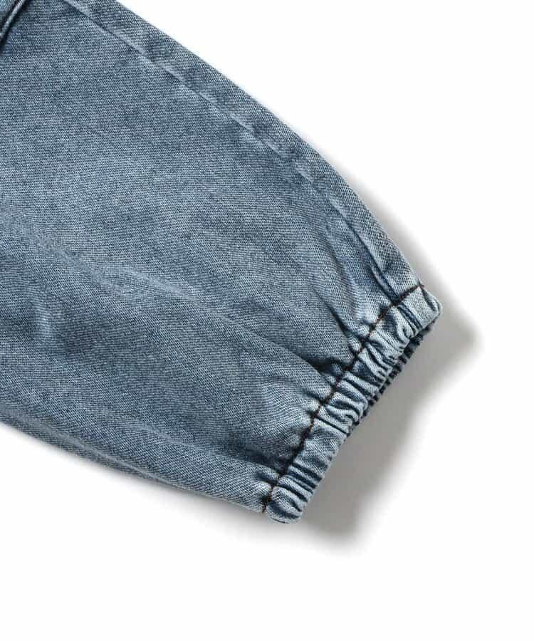 保暖化纖工裝褲 十分褲