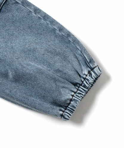 保暖化纖工裝褲 十分褲