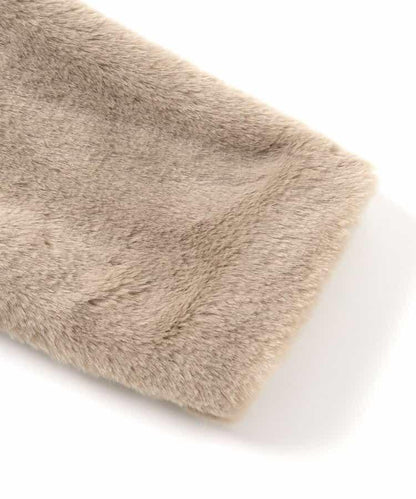 仿皮草短款夾克