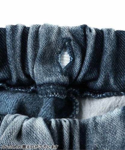 保暖化纖工裝褲 十分褲