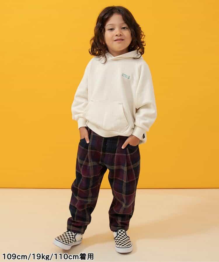 加絨保暖寬鬆打褶長褲 10分丈