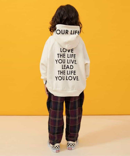 加絨保暖寬鬆打褶長褲 10分丈