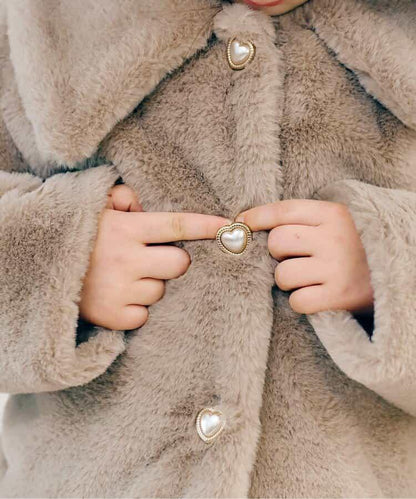 仿皮草短款夾克