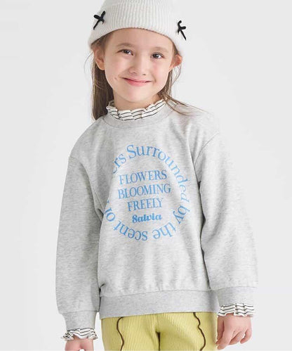 官網限定層次感標誌衛衣