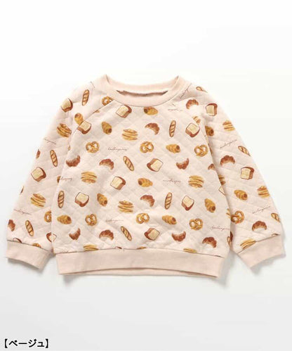 麵包&恐龍圖案絎縫睡衣