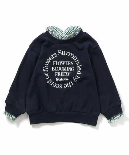 官網限定層次感標誌衛衣