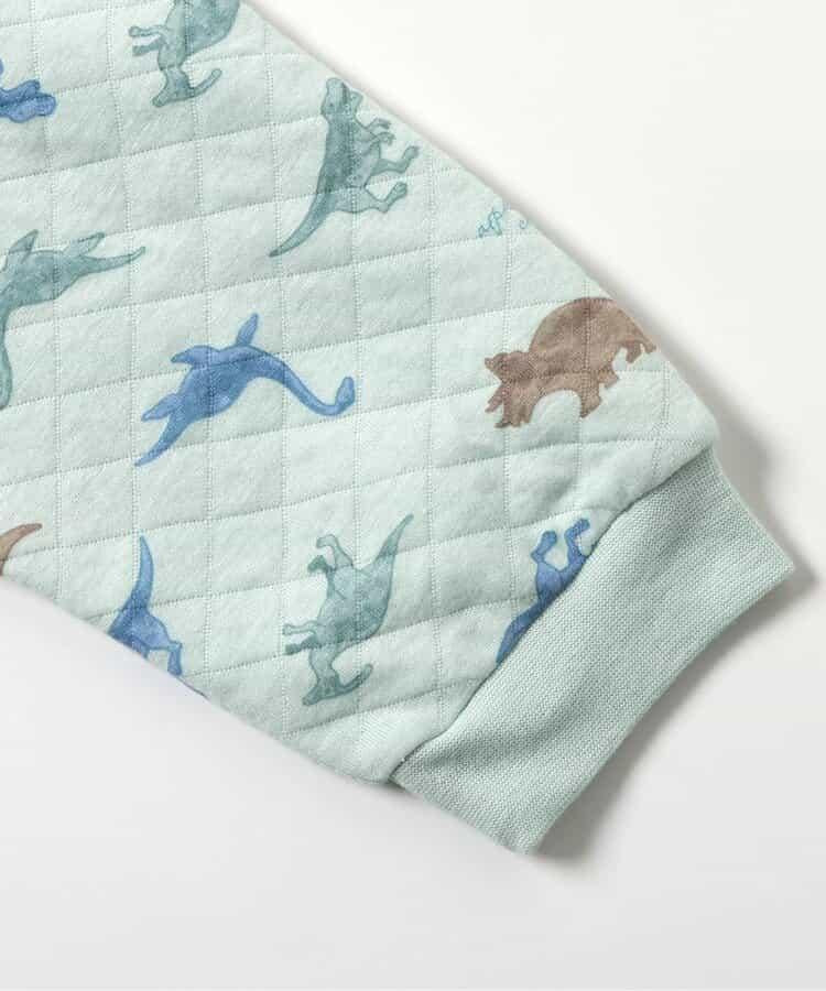 麵包&恐龍圖案絎縫睡衣