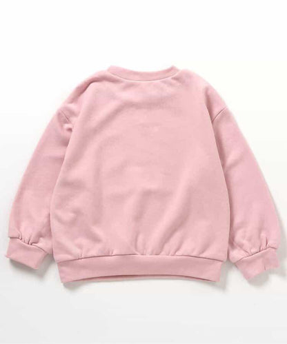 GIRLS轉印圖案衛衣