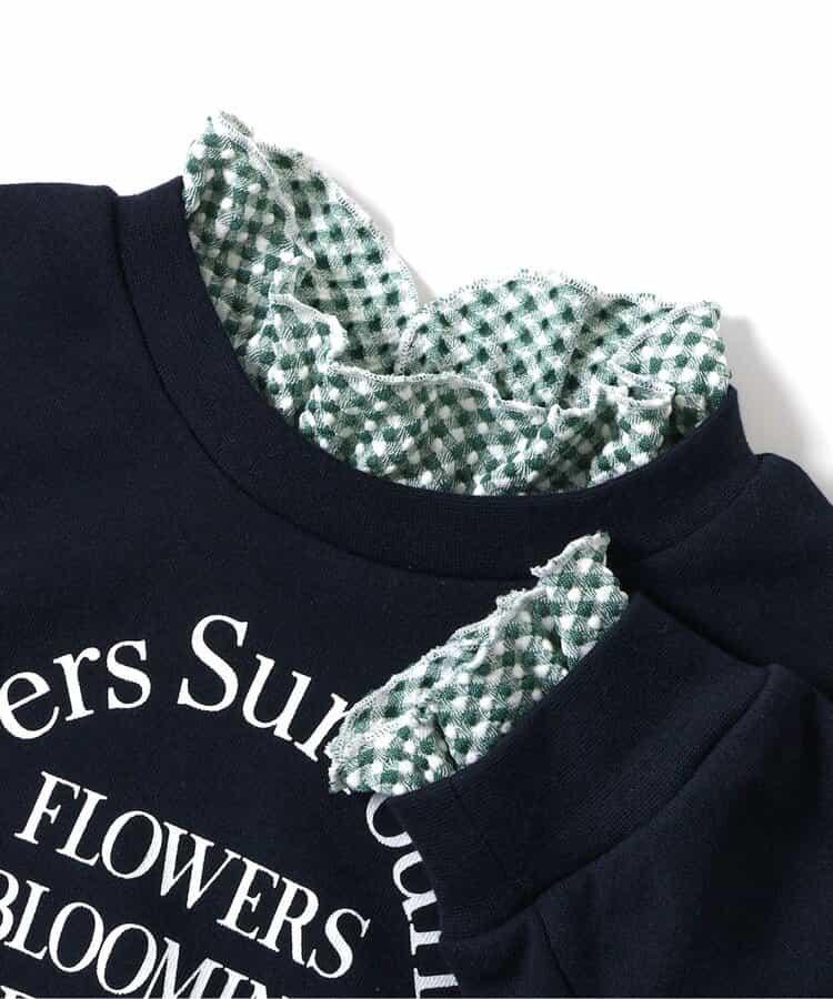 官網限定層次感標誌衛衣