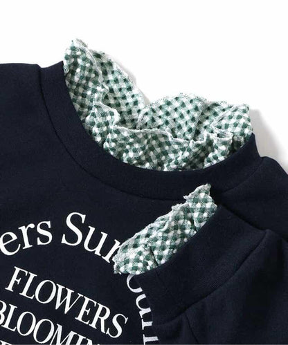 官網限定層次感標誌衛衣