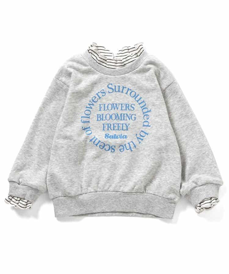 官網限定層次感標誌衛衣