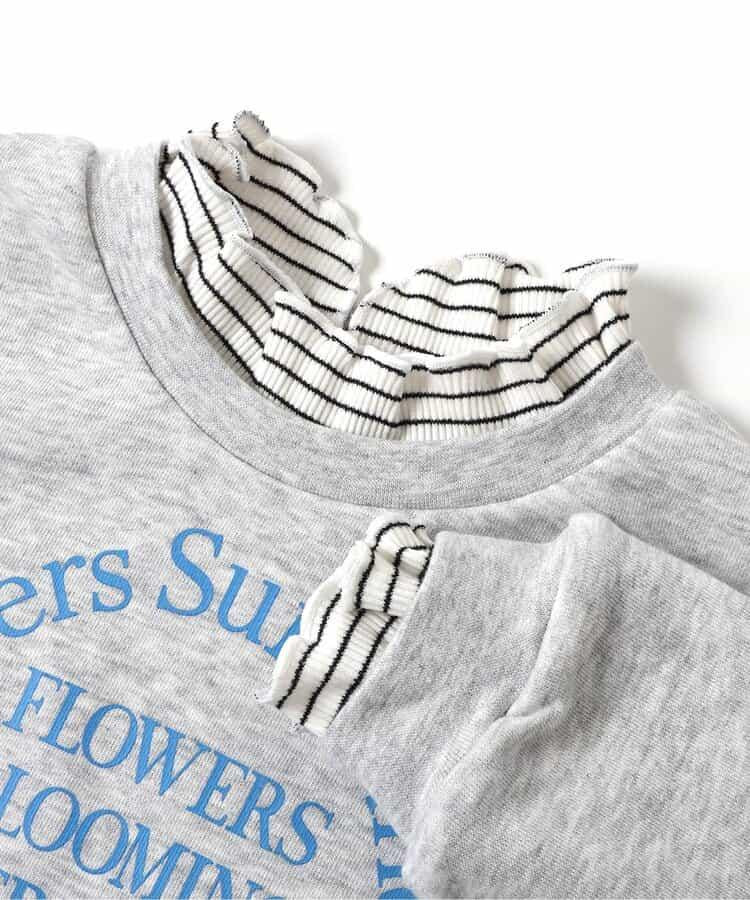 官網限定層次感標誌衛衣