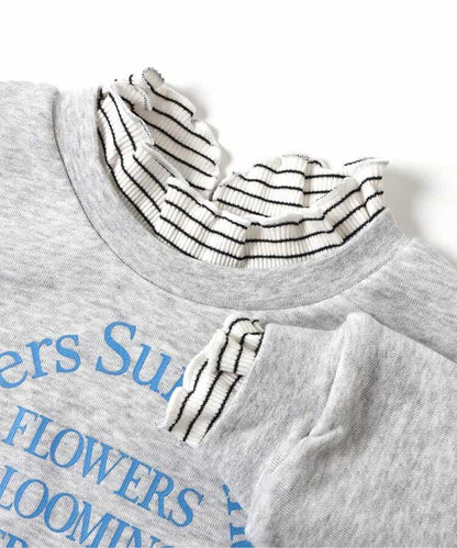 官網限定層次感標誌衛衣