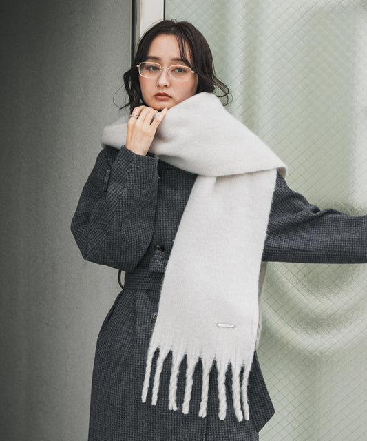 仿馬海毛圍巾