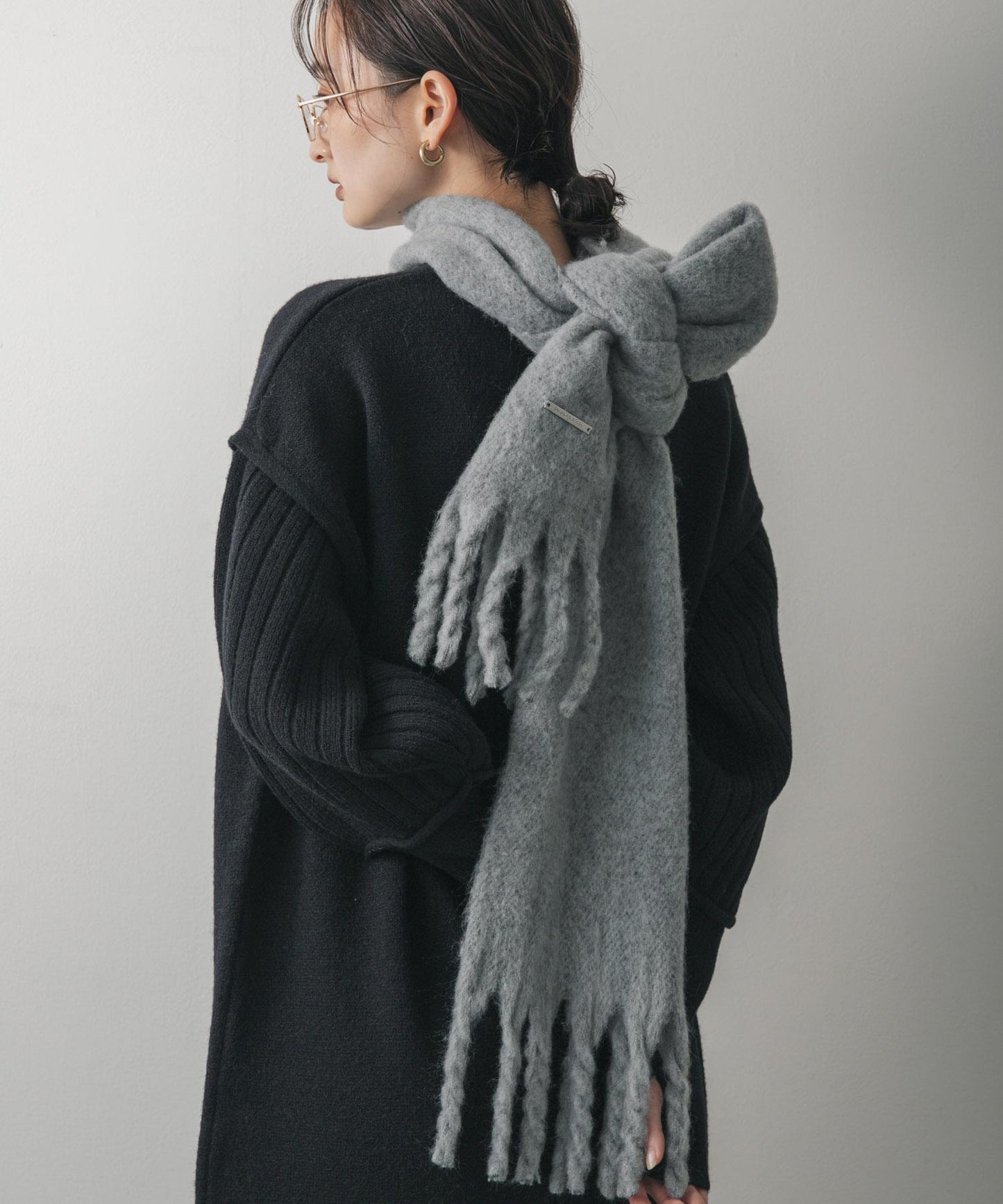 仿馬海毛圍巾