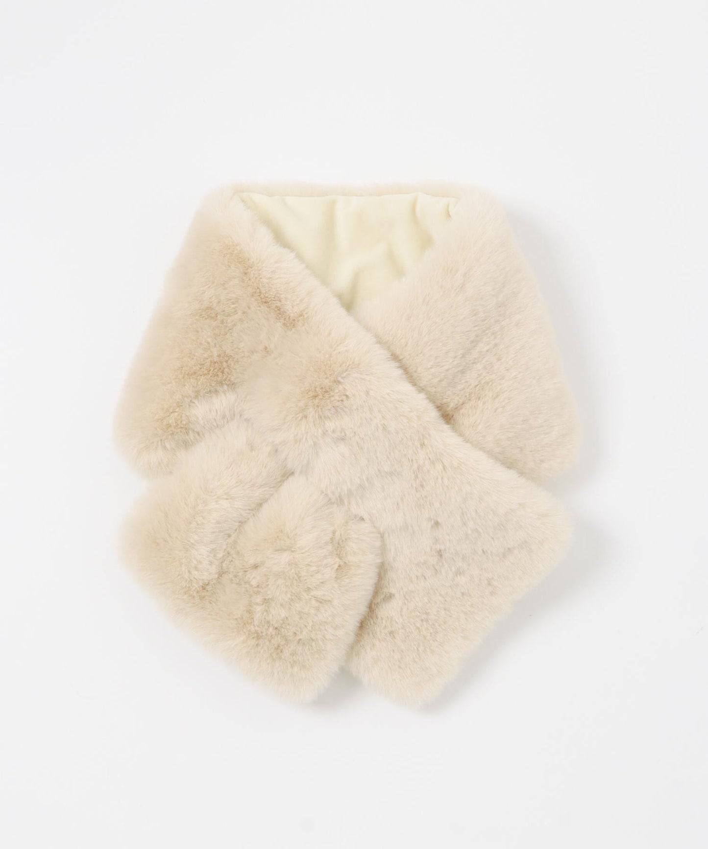 蓬鬆仿皮草圍巾