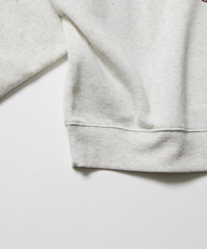 寬鬆版型背面印花圓領衛衣 / CATS GHOST