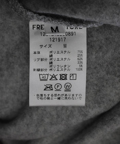 寬鬆版型背面印花圓領衛衣 / CATS GHOST