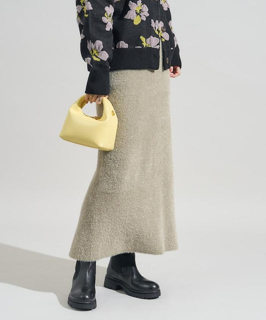 亮片羽毛半身裙