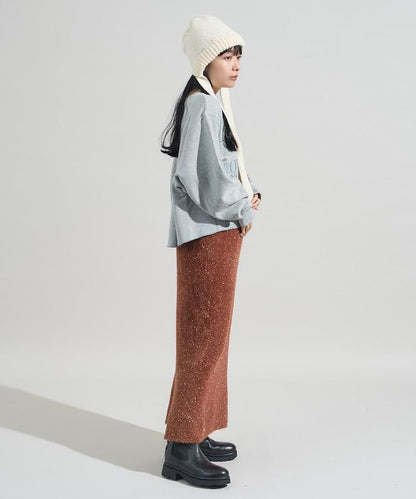 亮片羽毛半身裙