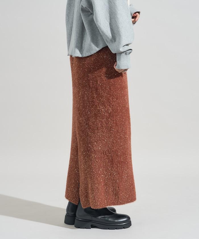 亮片羽毛半身裙