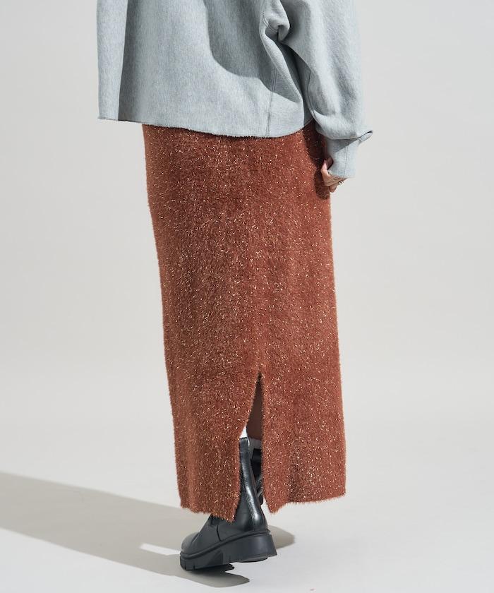 亮片羽毛半身裙