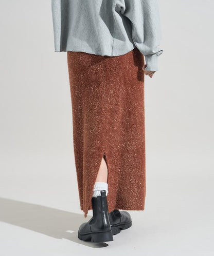 亮片羽毛半身裙