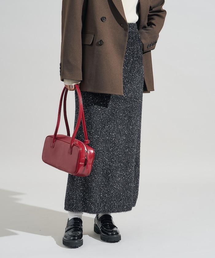 亮片羽毛半身裙