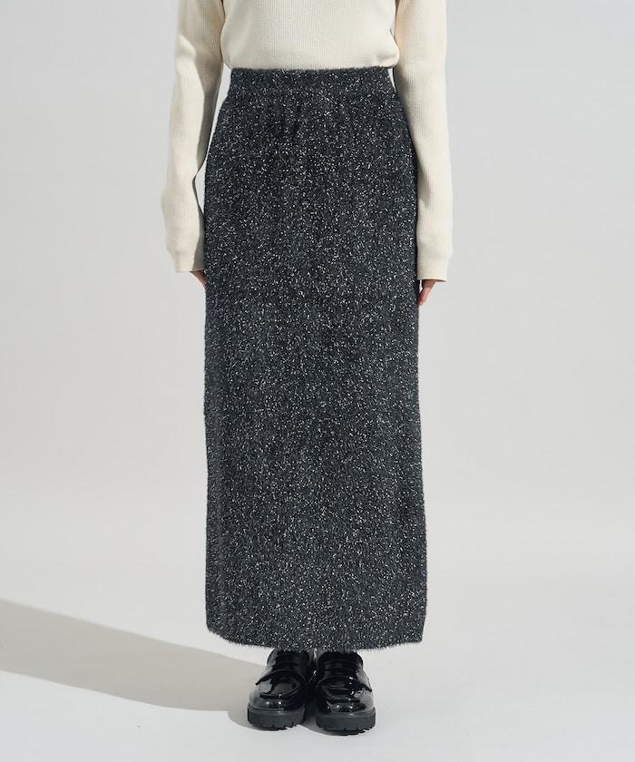 亮片羽毛半身裙