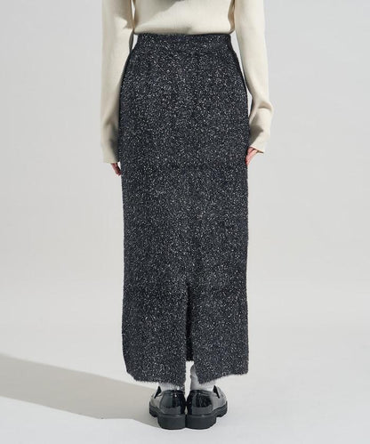 亮片羽毛半身裙