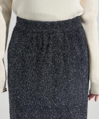 亮片羽毛半身裙