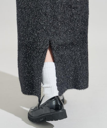 亮片羽毛半身裙