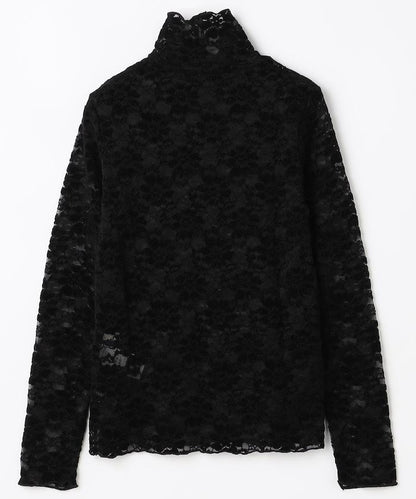 磨毛蕾絲上衣