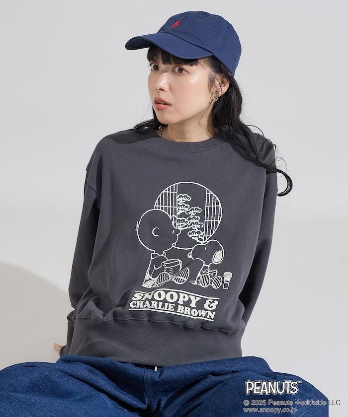 《PEANUTS》茶室印花衛衣