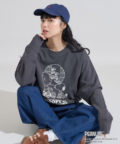 《PEANUTS》茶室印花衛衣