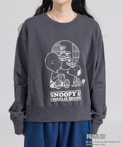 《PEANUTS》茶室印花衛衣