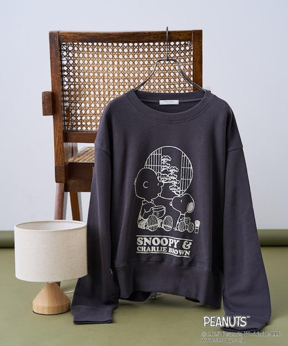 《PEANUTS》茶室印花衛衣
