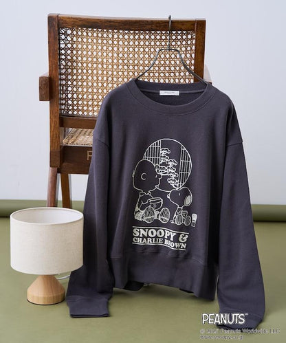《PEANUTS》茶室印花衛衣