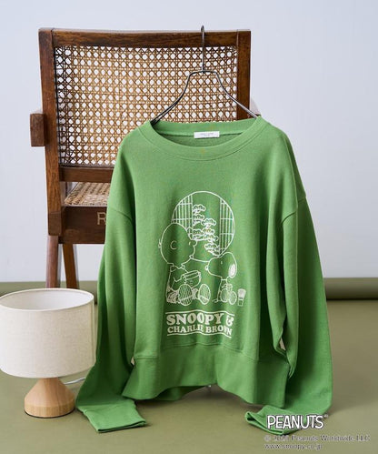 《PEANUTS》茶室印花衛衣