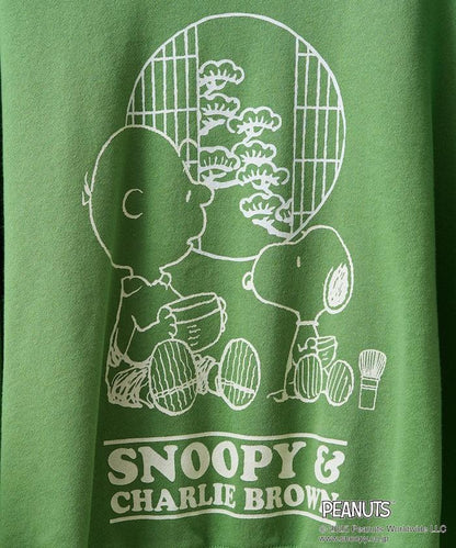 《PEANUTS》茶室印花衛衣