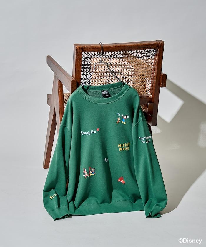 【MICKEY MOUSE】復古刺繡衛衣