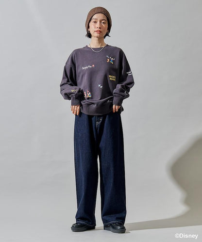 【MICKEY MOUSE】復古刺繡衛衣