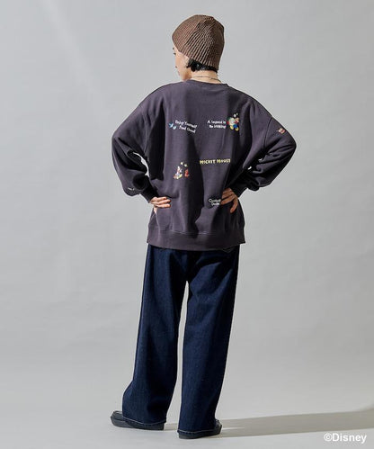 【MICKEY MOUSE】復古刺繡衛衣