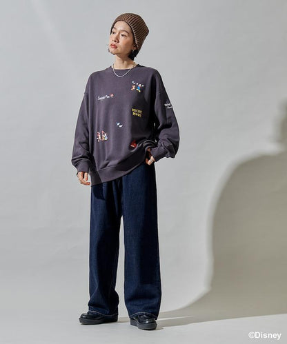 【MICKEY MOUSE】復古刺繡衛衣