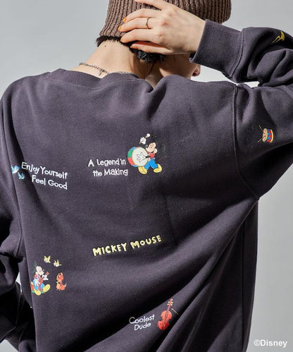 【MICKEY MOUSE】復古刺繡衛衣