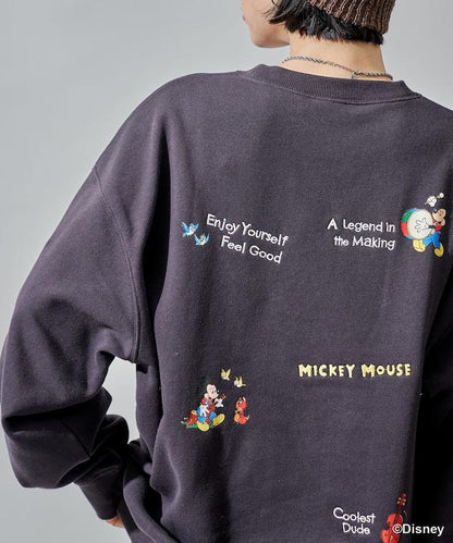 【MICKEY MOUSE】復古刺繡衛衣