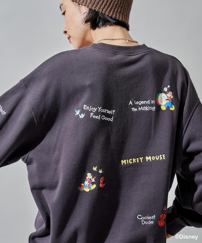 【MICKEY MOUSE】復古刺繡衛衣