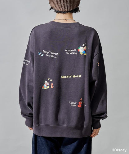 【MICKEY MOUSE】復古刺繡衛衣