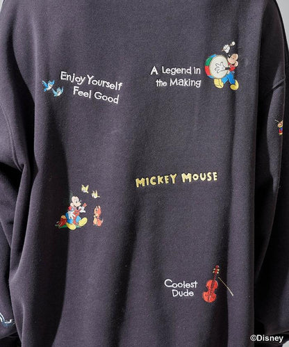 【MICKEY MOUSE】復古刺繡衛衣